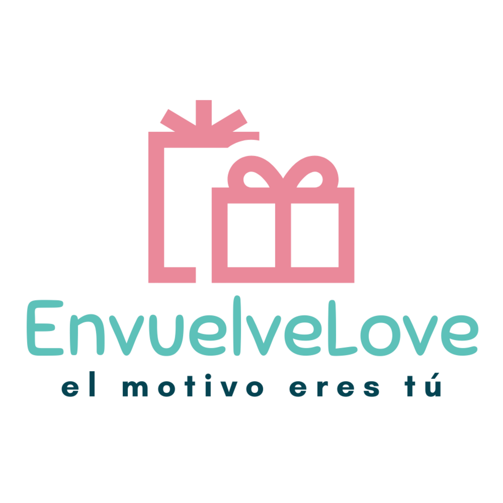 Logo de EnvuelveLove marca de regalos personalizados